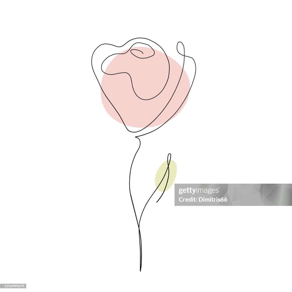 Cartoon Roses Abstract Abstract Rose Drawings