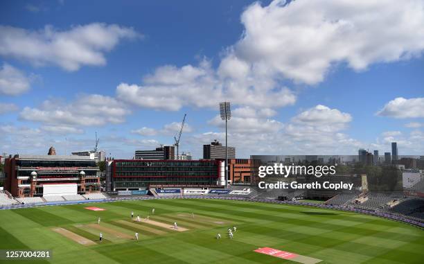 General view during Day Four of the 2nd Test Match in the #RaiseTheBat Series between England and The West Indies at Emirates Old Trafford on July...