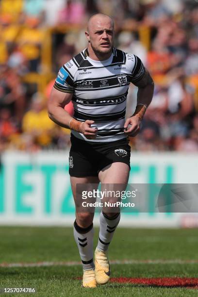 Adam Swift of Hull FC during the Betfred Challenge Cup Sixth Round match between Castleford Tigers and Hull Football Club at the Mend-A-Hose Jungle,...