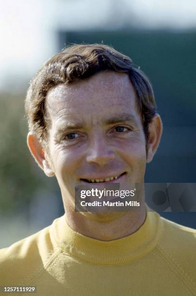 Golfer Bruce Crampton of Australia poses for a portrait during a golf event circa 1970's.