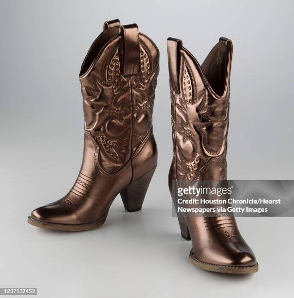 Pair of ladies boots from Charming Charlie Thursday, Feb. 16 in Houston.