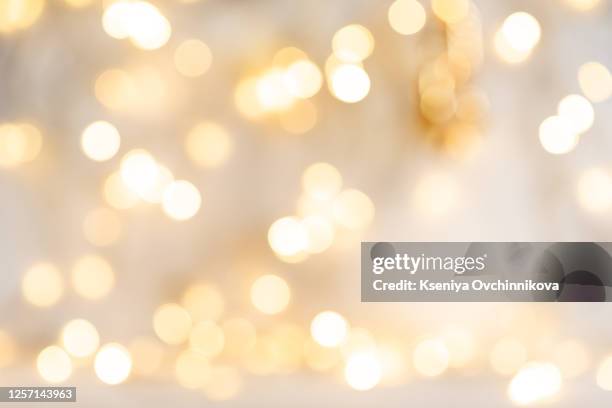 elegant grunge silver, gold, pink christmas light bokeh & vintage crystal instagram background texture - light background fotografías e imágenes de stock