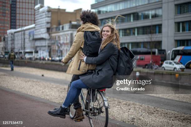 multi ethnic university students going to language classes in the netherlands - adult learner stock pictures, royalty-free photos & images