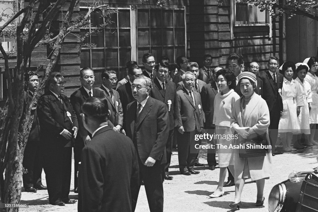 Emperor And Empress Visit Western Japan