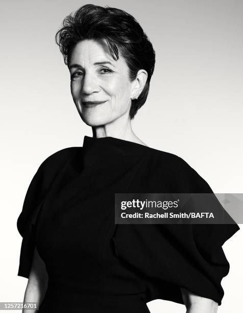 Actor Harriet Walter is photographed at BAFTA's television awards with P&O Cruises on May 14, 2023 in London, England.