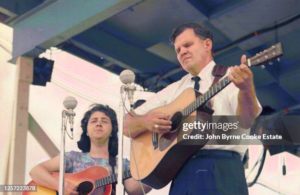 Doc Watson at Newport Folk Festival 23rd July 1964.