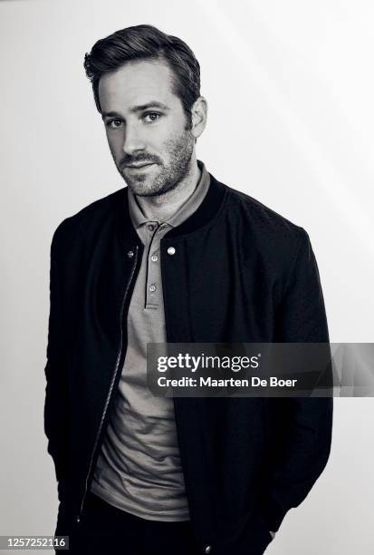 Armie Hammer of 'Hotel Mumbai' is photographed for Variety during the 2018 Toronto International Film Festival on September 8, 2018 in Toronto,...