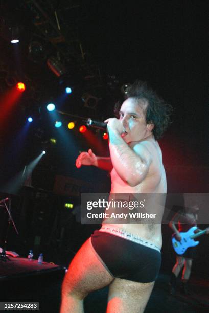 American singer Har Mar Superstar performing in Lincoln in 2004