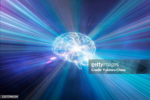 awakening human brain - human brain stock pictures, royalty-free photos & images