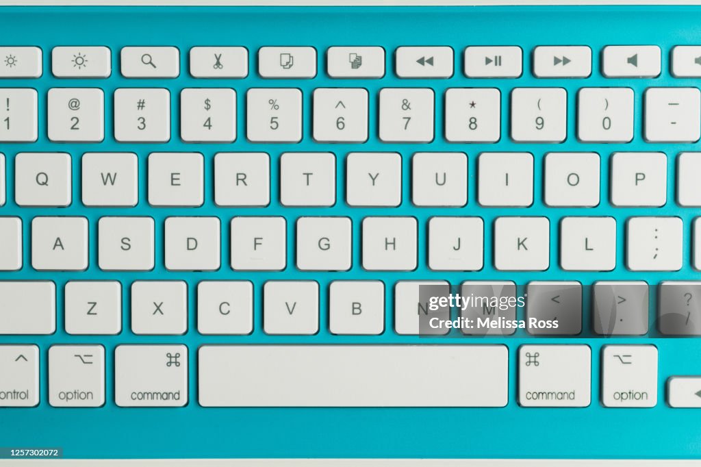 Close-up of computer keyboard