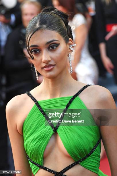 Neelam Gill attends the "Club Zero" red carpet during the 76th Annual Cannes Film Festival at Palais des Festivals on May 22, 2023 in Cannes, France.