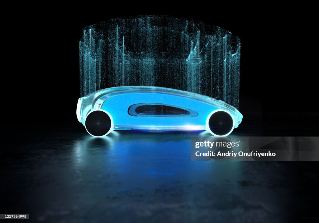Futuristic car