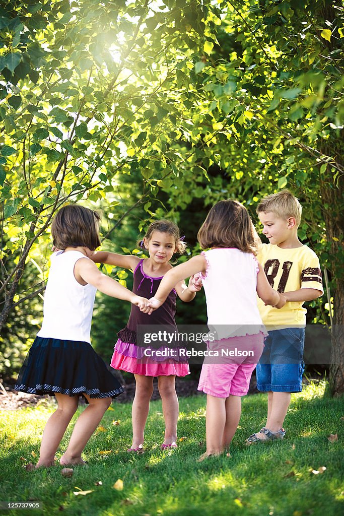 Children playing