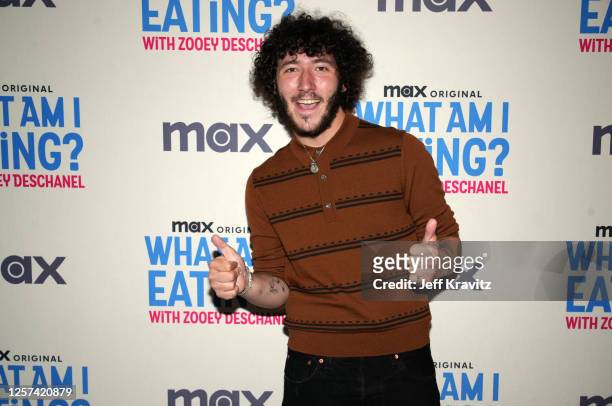 Franklin Jonas attends the Max Original 'What Am I Eating?' With Zooey Deschanel Premiere Dinner at Casita Hollywood on May 22, 2023 in Los Angeles.