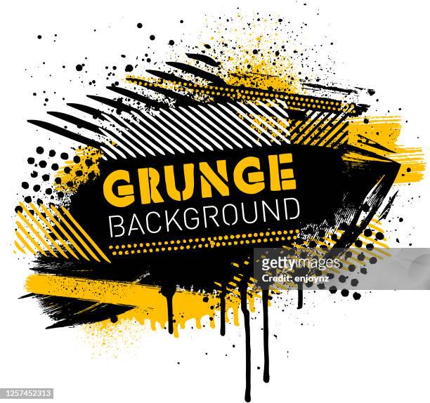 grunge poster background vector - graffiti stock illustrations