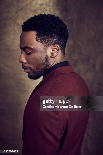 Woody Mcclain of BET Network's 'The Bobby Brown Story' poses for a portrait during the 2018 Summer Television Critics Association Press Tour at The...