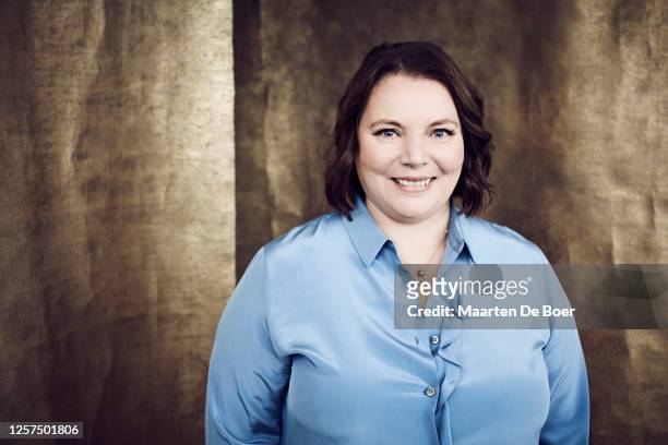 Actor Joanna Scanlan of BBC One's 'Hold The Sunset' poses for a portrait during the 2018 Summer Television Critics Association Press Tour at The...