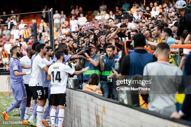 Vinicius Paixao de Oliveira Junior, Vinicius Jr, of Real Madrid during La Liga match between Valencia CF and Real Madrid at Mestalla Stadium on May...