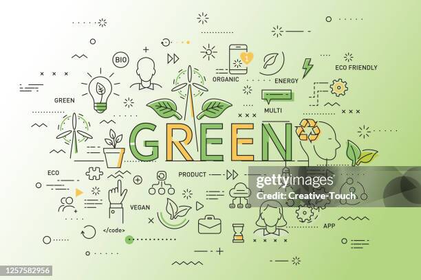 thin work set - content generation icon stock illustrations