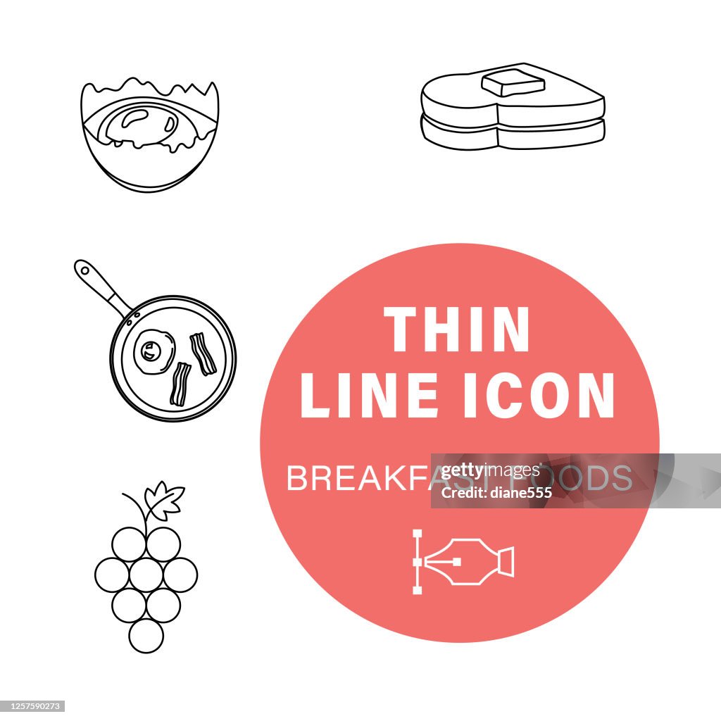Breakfast Icons