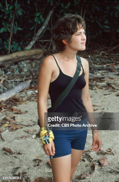 Pulau Tiga, Borneo / South China Sea, Season One. Pagong Tribe member Colleen Haskell. 2000.