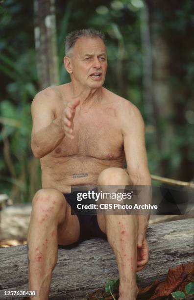 Pulau Tiga, Borneo / South China Sea, Season One. Cast member Rudy Boesch. May 2000.