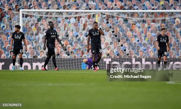 Macauley Bonne of Charlton Athletic , Naby Sarr of Charlton Athletic, Chucks Aneke of Charlton Athletic and Josh Cullen of Charlton Athletic show...