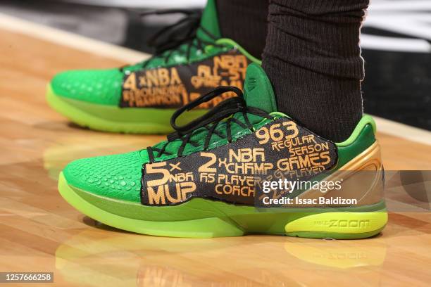 Jaylen Brown Shoes Photos and Premium High Res Pictures - Getty Images
