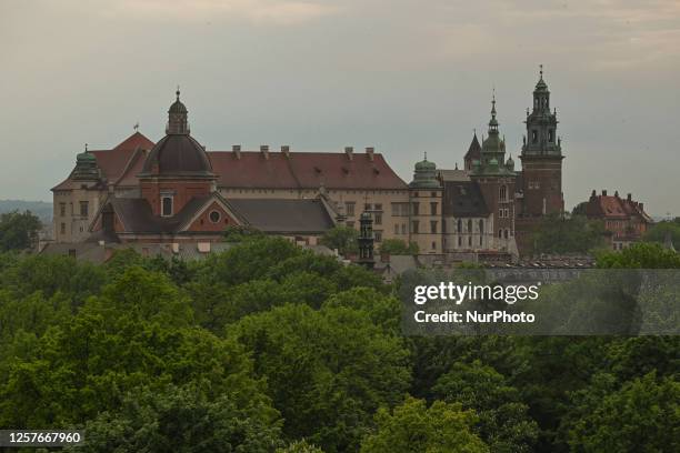 Embracing the charm of Krakow's Old Town with a breathtaking view of the Royal Wawel Castle, unveiled just 29 days before the spectacular kickoff of...