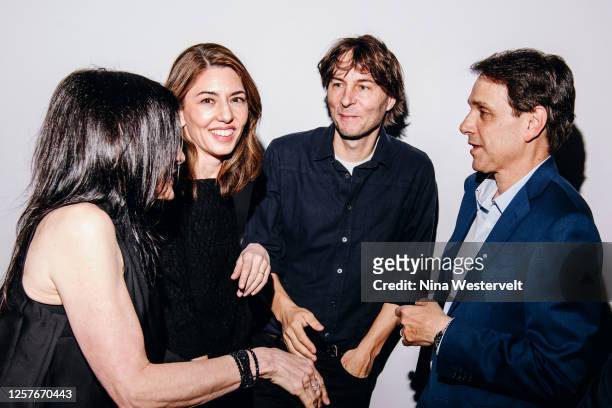 Phyllis Fierro, Sofia Coppola, Thomas Mars and Ralph Macchio at the 100 Year anniversary of The House of Suntory held on May 23, 2023 in New York...