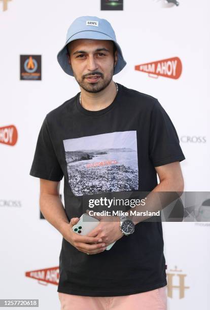 Adam Deacon attends the "Break" Drive-In World Premiere at Brent Cross Shopping Centre on July 22, 2020 in London, England.