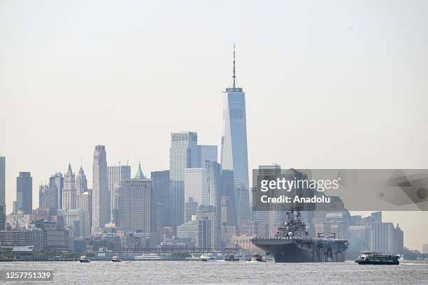 The 35th Annual Fleet Week, a seven-day celebration honoring the U.S. Navy, the Coast Guard and the Marine Corps., began in New York City, United...