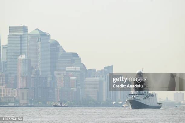 The 35th Annual Fleet Week, a seven-day celebration honoring the U.S. Navy, the Coast Guard and the Marine Corps., began in New York City, United...