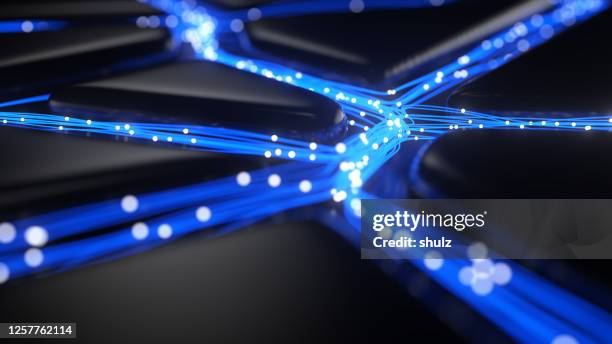 artificial intelligence technology - electricity abstract stock pictures, royalty-free photos & images