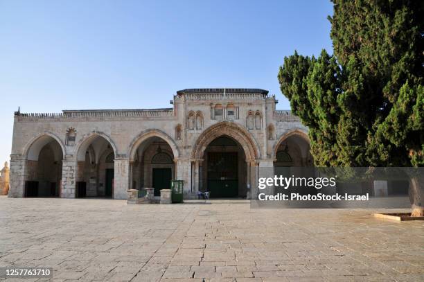 al-aqsa mosque, jerusalem - al aqsa stock pictures, royalty-free photos & images