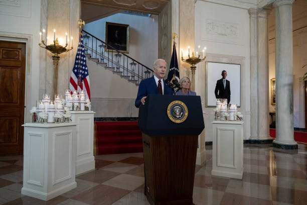 DC: President Biden Marks One Year Since School Shooting In Uvalde