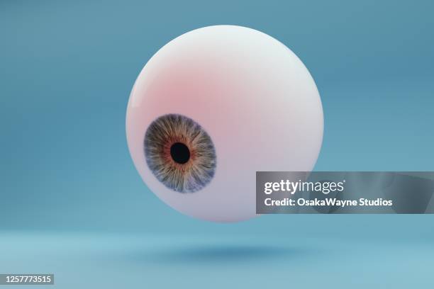 floating eyeball - eyeball fotografías e imágenes de stock