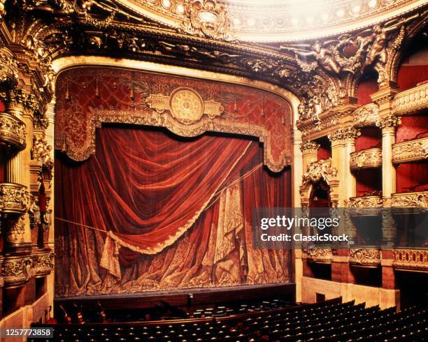 1980s The Palais Garnier Opera House Hall Of The Opera Paris France