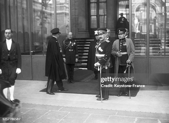 Le général Maritch à l'Elysée Le général Maritch à l'Elysée