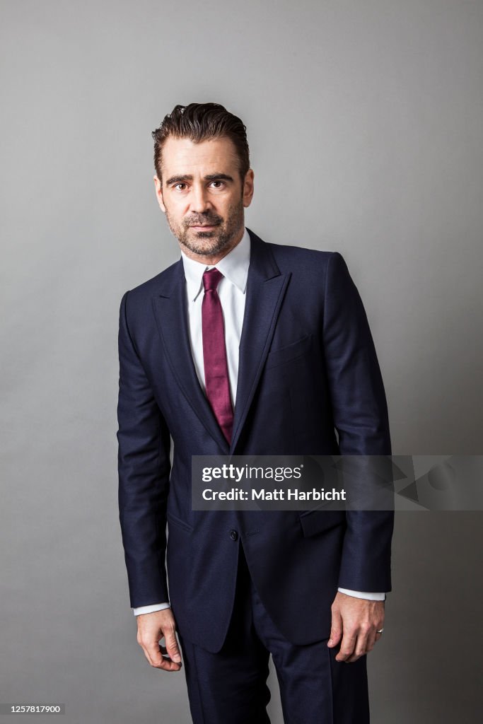 Collin Actor Actor Colin Farrell poses for a portrait at the Los Angeles Film ...