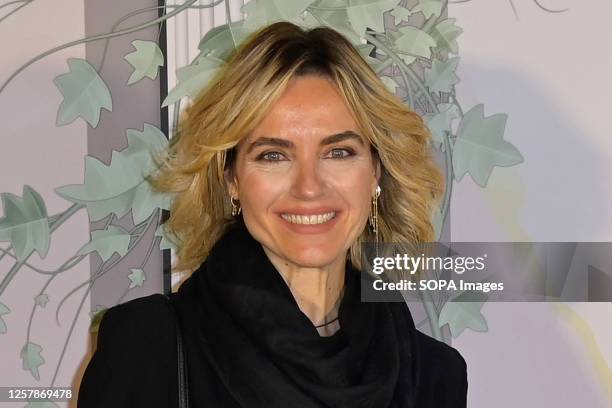 Laura Chimenti attends the red carpet of the inauguration of Anantara Palazzo Naiadi Rome Hotel at Piazza della Repubblica.