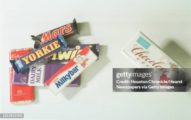 The battle in the European Union over using vegetable fat in chocolate bars involves manufacturers like Chocolove of Belgium, right, which uses no...