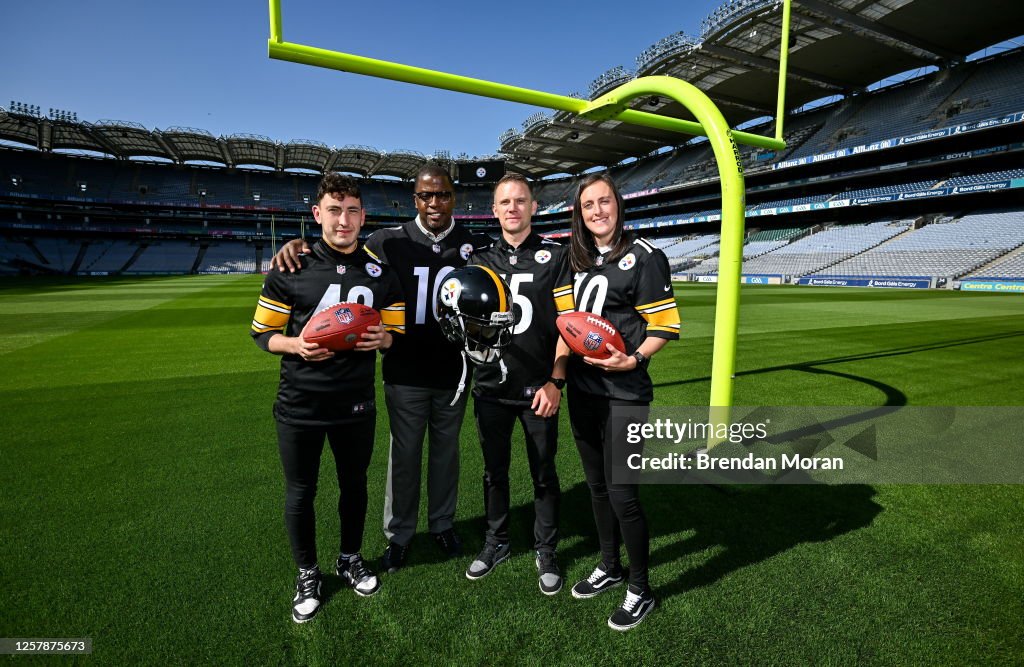 Dublin , Ireland 25 May 2023; The Pittsburgh Steelers made a... News