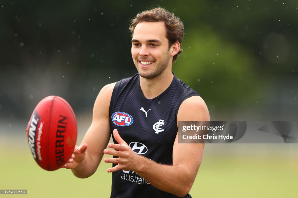Carlton Blues Captains Run
