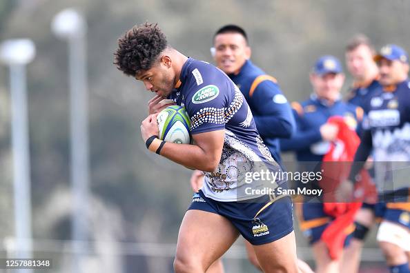 Rob Valetini Rob Valetini of the Brumbies during a Brumbies Super Rugby training ...