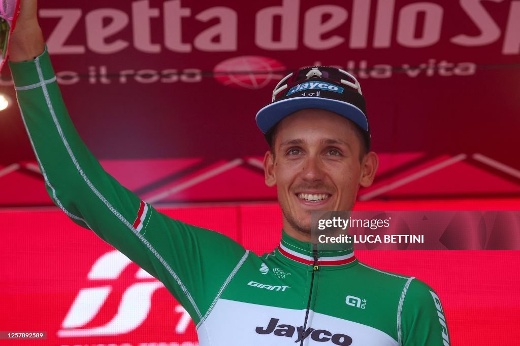 CYCLING-ITA-GIRO-PODIUM