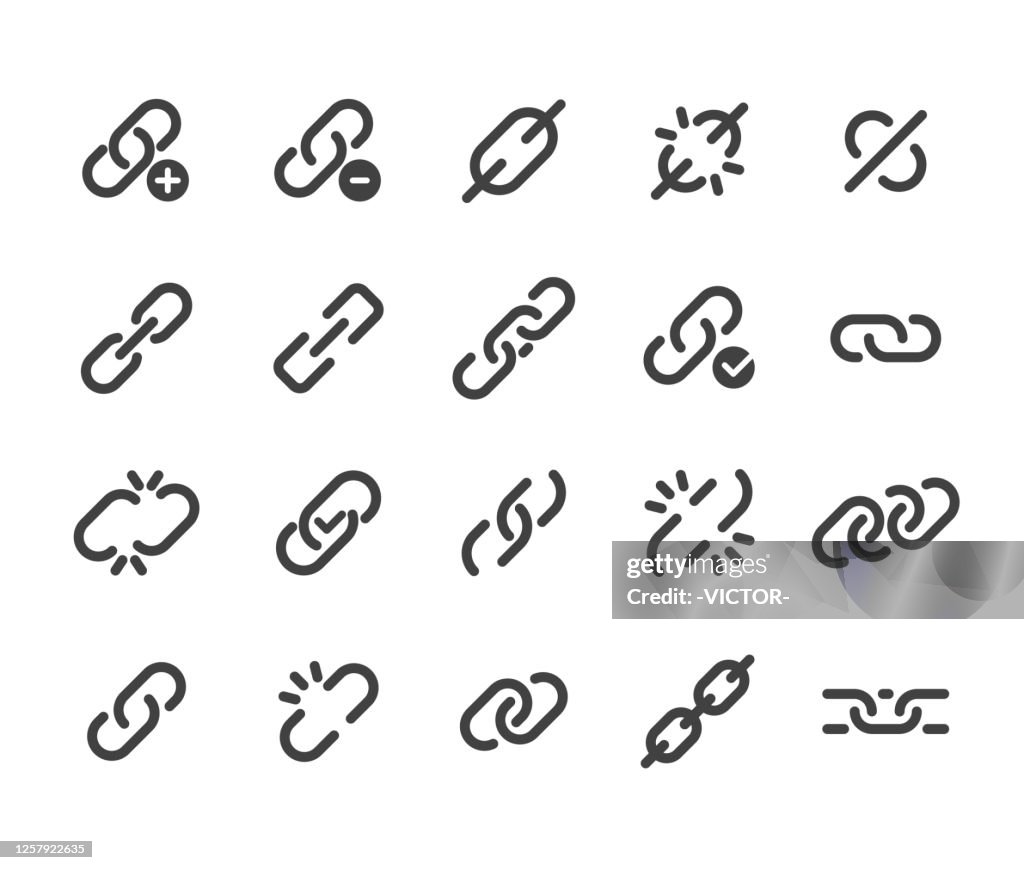 Iconos de enlace - Classic Seriesv