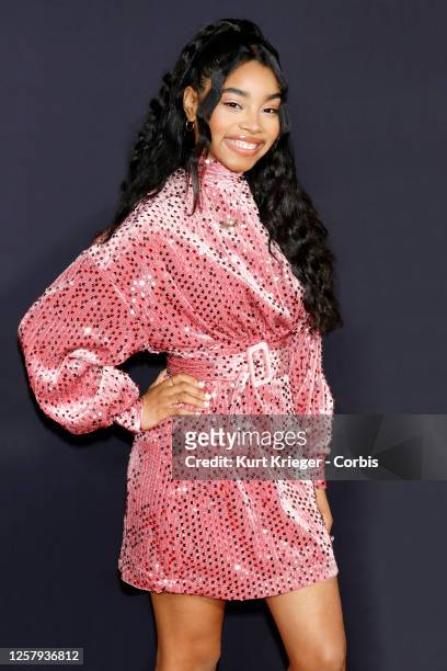 Jadah Marie arrives at the Premiere of 'The Call of the Wild' at the El Capitan Theatre on February 13, 2020 in Hollywood, California.