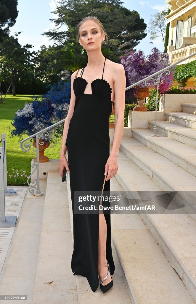 Anna Selezneva attends the amfAR Cannes Gala 2023 at Hotel du... News ...