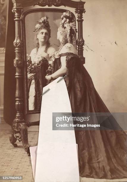 Countess de Castiglione, 1895. Artist Pierre-Louis Pierson.